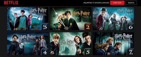 which vpn has harry potter on netflix
